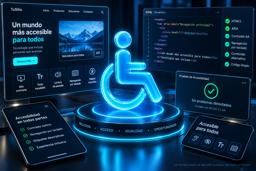 Accesibilidad Web (WCAG 2.2) y SEO: La Guía para Empresas