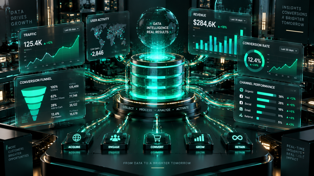 De GA4 a Dashboards en Tiempo Real: Guía de Analítica